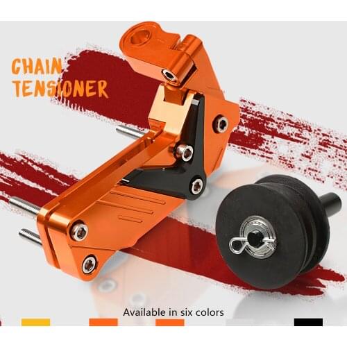 Motorcycle Chain Tensioner Chain adjuster Bolt Roller Adjust For SUZUKI DL650 VSTROM DR 650 S SE SV650 S GSXR1000 benelli