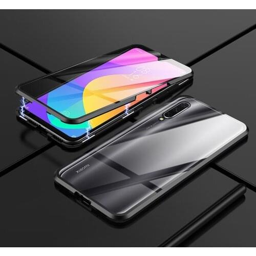 Luxury Case For Xiaomi Mi A3 Case A3 9 Lite Cc9 Metall Tempered Glass Full 360 Protective Front Back Cover On For Mi 9 MiA3 Case
