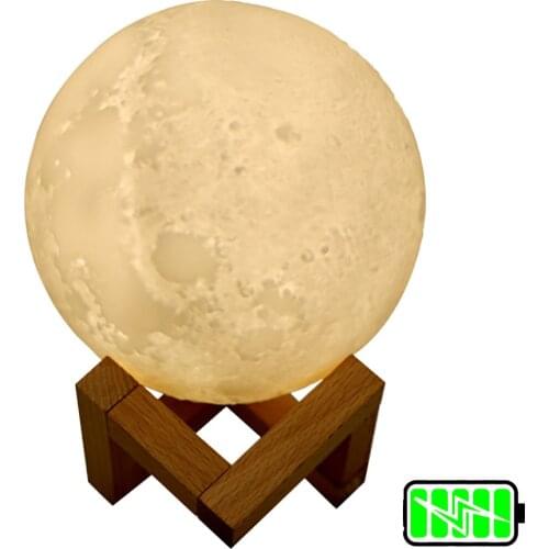 Newest 880ml Ultrasonic Moon Lamp Humidifier USB Charging Aroma Essential Oil Diffuser Night Light Air Purifier Mist Car Home