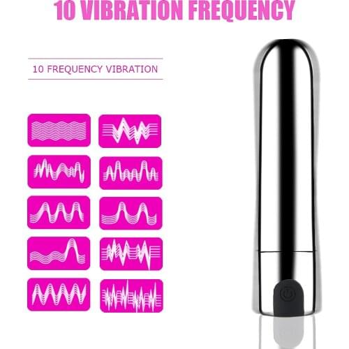 10 Speed G Spot Vibrator Adult Erotic Products Sex Toys for Woman Men Anal Butt Plug Shop Rechargeable Bullet Female Masturbator