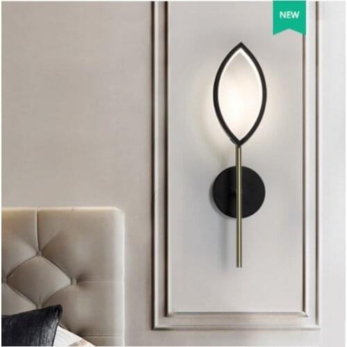 Vintage wall light rope dining room corridor living room wall lights for home lampara pared