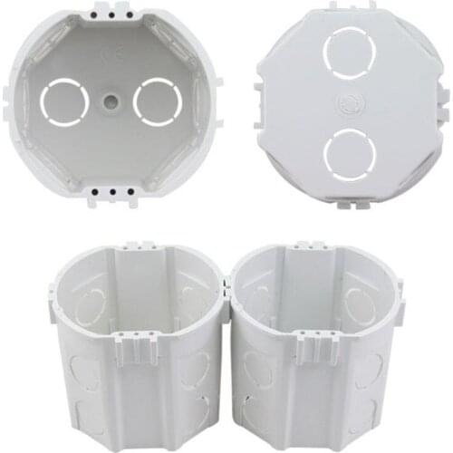 Embedded Installation Terminal Box French And German European Wall Switch Socket Bottom Box