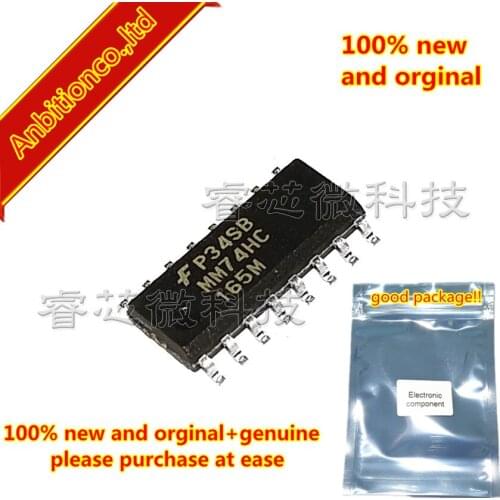 10pcs 100% new original MM74HC165M MM74HC165MX SOP-16 in stock