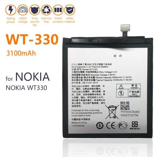 100% Real 3100mAh WT330 Battery For Nokia 4.2 42 WT 330 Nokia4.2 Phone High quality Battery With Tracking number