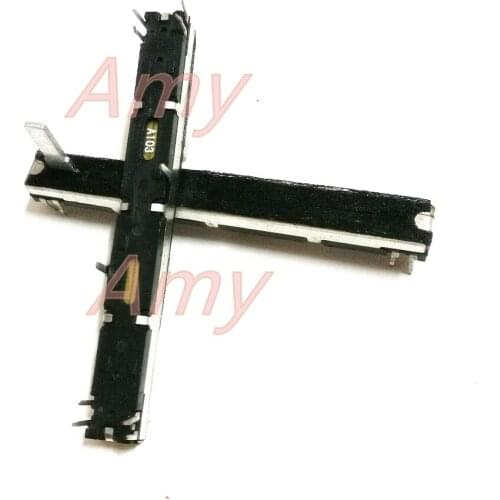 20pcs/lot Imitaon of the leg side of the foot 7.5 cm straight A10KX2 dual axis 15mm long shaft