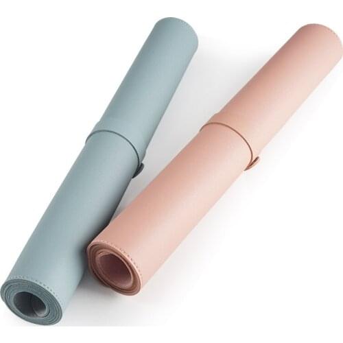 90x40cm Leather Large Mouse Pad Student Waterproof Desk Pad PU Leather Desk Pad Mouse Pads