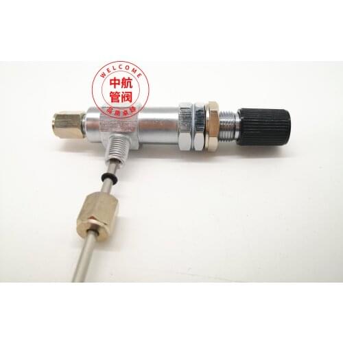 Gas Circuit Regulating Valve Laboratory Instrument Pipeline Precision Gas Needle Valve Chromatographic Gas Circuit Flow Rate