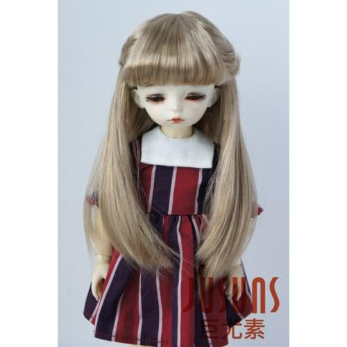 JD088 1/6 1/4 1/3 YOSD MSD SD Doll Wigs Long Straight Wig Synthetic Mohair Hair 6-7inch 7-8inch 8-9inch Doll Accessories
