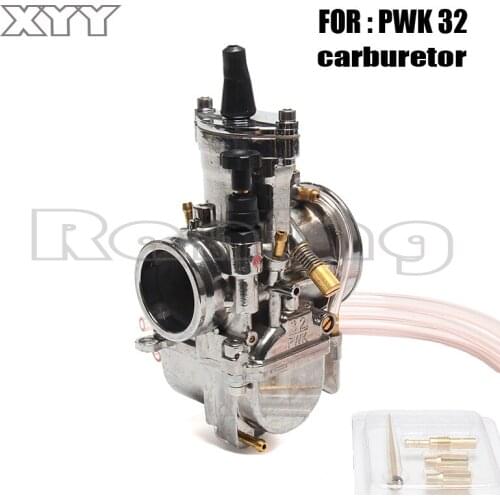 Brand New PWK Carburetor With Power JetPWK Plating Carburetor Silver 32mm Motorcycle Accessories Carburetor