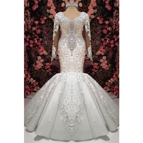 Hot Top Luxurious Dresses Wedding Dresses Lace Wedding Dresses Vestido De Noiva Mariage Dresses