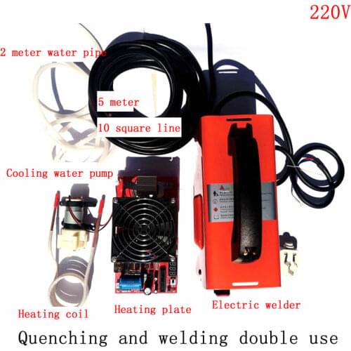 ZVS induction heating machine quenching melting crucible melting DC30-75v high power 1-2Kw electromagnetic high frequency 220V