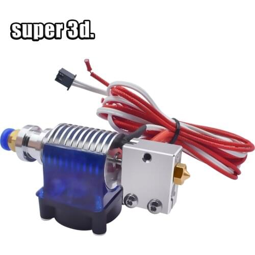 Upgrade Volcano print J-head Hot End full metal kit PT100 Copper Hotend for 1.75mm Remote bowden Extruder 0.6 0.8 1.0 1.2 mm