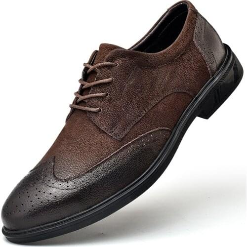Muxuxi Mens Leather Shoes