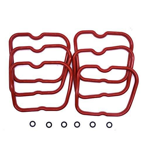 New Set Of 6 Valve Cover Gaskets 3902666 For Cummins 12 V 5.9L 12V 6BT 5.9
