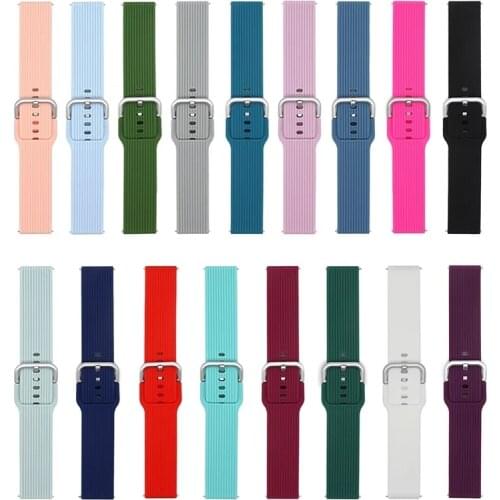 20mm for Samsung Galaxy Watch Active 2 40mm 44mm Gear S2 classic sports watch band for Huawei Watch 2 Pro GT2 42MM bracelet