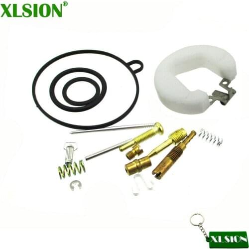 XLSION PZ19 Carb Parts 19mm Carburetor Repair Kit For 50cc 70cc 90cc 110cc Engine Pit Dirt Bike ATV Quad Motorcycle