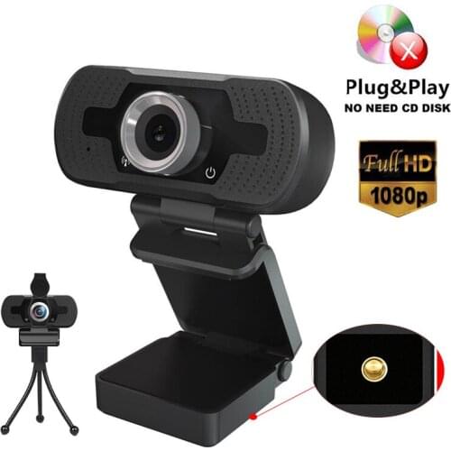 Webcam Smart Web Camera 1080P Built-in Microphone USB interface Plug and play Full HD multifunctions For XBOX Desktop Laptops PC