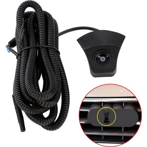 JIUWAN 1pc for Audi A1 A3 A4 A5 A6 A7 Q3 Q5 Q7 TT Driving recorder Waterproof Front Camera 170 Degrees Front Logo Camera Parts