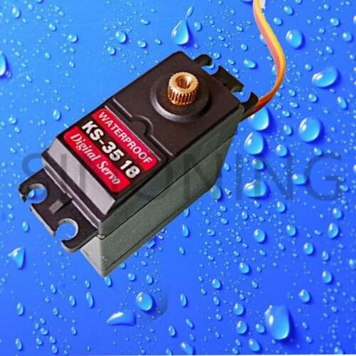 K2 Waterproof High Torque full Metal Gear RC Servos motor airplane helicopter boat car Digital Servo 15kg torque angle of