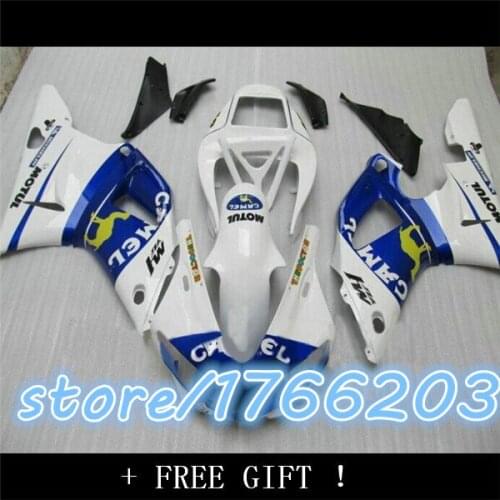 YZFR1 YZF1000 98 99 1998 1999 White Blue Full Fairing for YZF-R1 98-99 YZF R1 98 99 R1 98 99 BBF