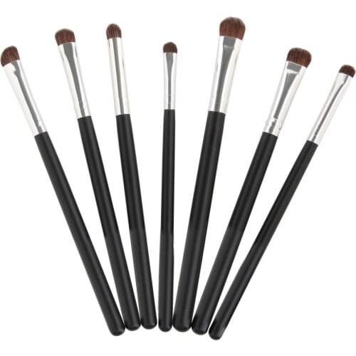 7pcs Professional Eyeshadow Brush Into The Shadow Eye Makeup Make Up Brushes Makeup Tool Shader Blending Make Up Brushes
