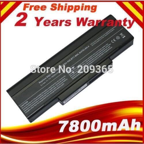 HSW 7800MAH BTY-M66 SQU-528 Battery For MSI M655 M660 M662 M670 M677 CR400 PR600 PR620 GX400 GX600 GX610 GX620 fAST Shippi