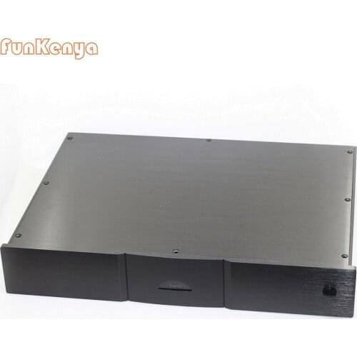 2021 New On Sale Naim Full Aluminum Preamplifier Case AMP Enclosure DAC Box For NAP150 NAP152 NAP200 W430*H70*D308