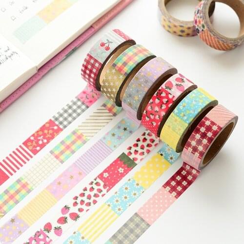 Beautiful washi paper tape/15mm*7m LETTER/WISHING BOTTLE/PARIS TOWER diy masking washi tape