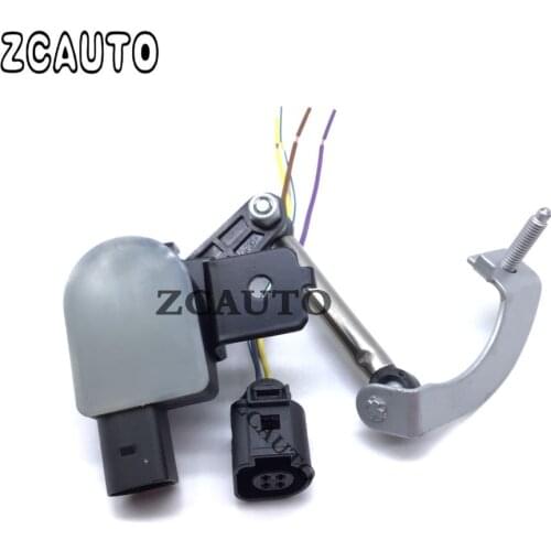 Front Headlight Level Sensor With Poles With Connector 1K0941274B For Audi A3 S3 Quattro VW Eos Golf Mk6 GTI R32 Rabbit Jetta