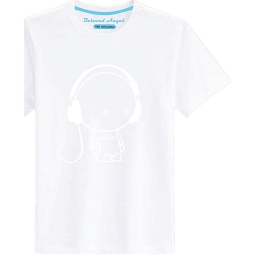 Fluorescent Luminous Kids Boys T Shirt Music Birthday Party Cool T Shirt for Toddler Children Girl Summer Top Tee Glow In Dark