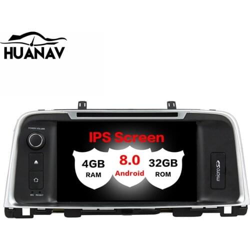 HUANVA Android 8.0 CD DVD Player GPS navigation For Kia K5/OPTIMA 2015 multimedia player tape recorder 8-Core navi Audio map