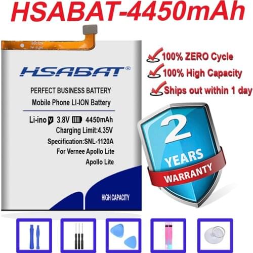 Top Brand 100% New 4450mAh SD456074PE Battery for Vernee Apollo/Apollo Lite for Vernee Apollo Lite in stock