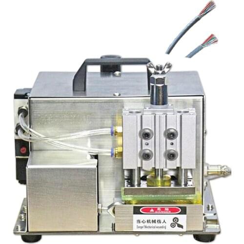 Hair straightener twisted power cable network cable straightening machine