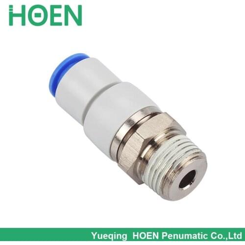 High Speed Standard Type Rotary One-touch Tube Fittings Pneumatic Connector KSH04-M5 KSH04-M6 KSH04-01S KSH06-M5 KSH06-M6