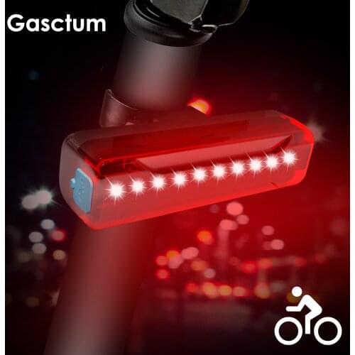 Bike Bicycle light LED Taillight Rear Tail Safety Warning Cycling Portable Light, USB Style Rechargeable or Battery Style