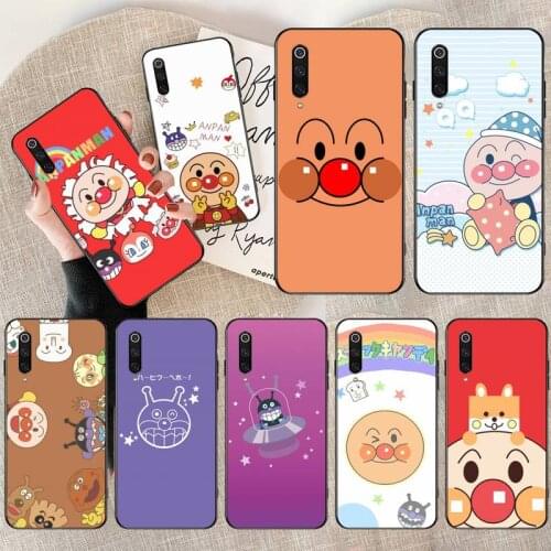 YJZFDYRM Cute cartoon anpanman Soft Phone Case Cover for Xiaomi Mi 10 Pro lite Mi9 9SE Pocophone F1 Mi 9T Pro Note 10 lite