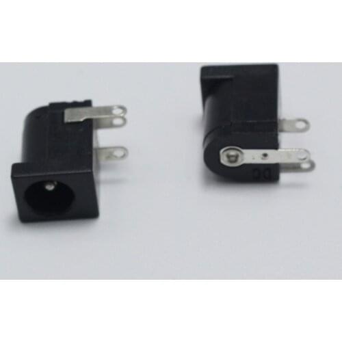 10PCS DC-005 5.5*2.1 / 5.5 x 2.1mm DC Power Socket Connector DC005 Panel Mounting Jack