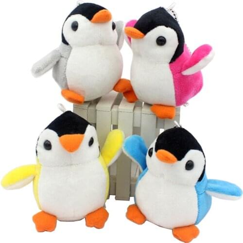 4Colors, NEW The Penguin 8CM Plush Stuffed TOY DOLL Wedding Bouquet TOY DOLL