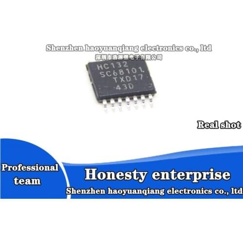 5PCS Genuine original 74HC132PW TSSOP-14 quad 2-input and non-Schmitt trigger patch with tight feet