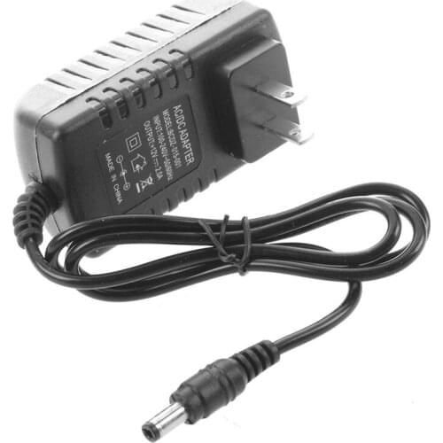 DC 12V 2A AC Adapter Power Supply Transformer for 5050 5630 3528 LED Strip 24W Black