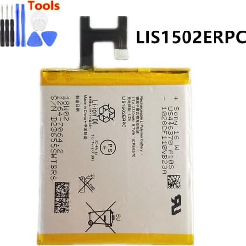 New 2330mAh LIS1502ERPC Battery For SONY Xperia Z L36h L36i C6602 SO-02E C6603 S39H M2 S50h D2303 D2306 + Free Tools