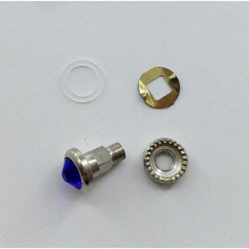 Free shipping 6mm Hair scissors replacement parts set of scissors screw system with washer