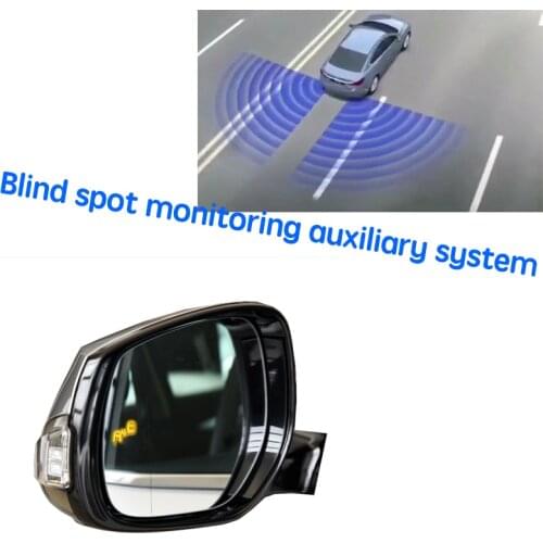 Car BSD BSM BSA Blind Area Spot Warning Drive Mirror Rear Radar Detection System For Infiniti QX50 QX50L J50 2013~2017