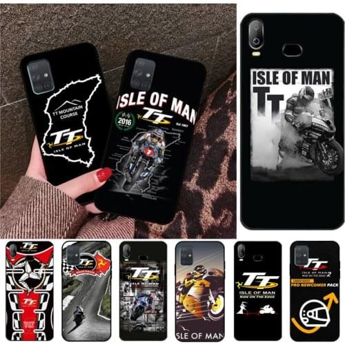 PENGHUWAN Motorcycle race Isle Of Man TT Phone Case For Samsung Galaxy A01 A11 A31 A81 A10 A20 A30 A40 A50 A70 A80 A71 A91 A51