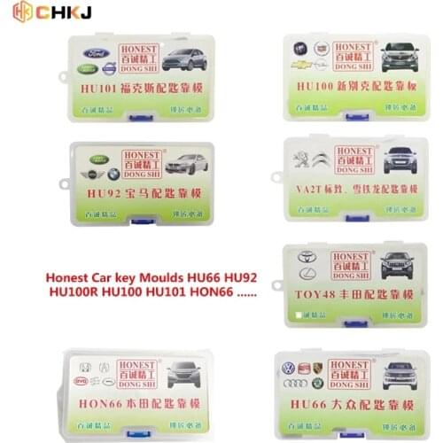 CHKJ 100% Original Locksmith Tools Car Auto Key Profile Mould HU66 HU92 HU100 HU101 HON66 For Key Profile Modeling Duplicating