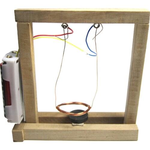 MagiDeal 1Set DIY Electromagnetic Pendulum Circuit Model Physics Experiments Science Educational Toy for Kid Child Learning
