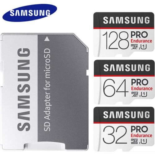 SAMSUNG PRO Endurance Memory Card 32GB 64GB 128GB Micro SD Card C10 U1 4K Drive Recorder 100M/s Monitor Camera Dedicated TF Card