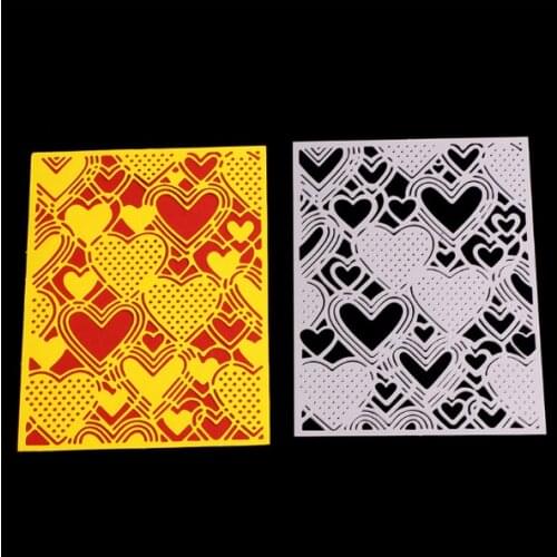 Heart card decoration Metal Cutting Dies for DIY Scrapbooking Album Paper Cards Decorative Crafts Embossing Die Cuts