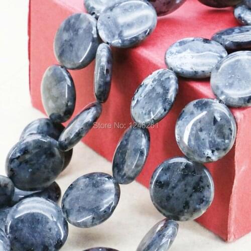 High Quality Accessories Gray ShimmerStone Round Beads Crafts Fitting Loose Stones DIY Jewelry Making Jaspe 15inch 20mm