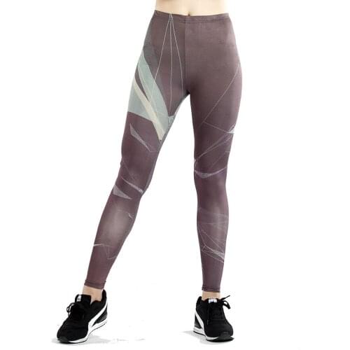 Womens Pink Leopard Print Colorblock Breathable Stretch Sports Slimming Yoga Fitness Leggings